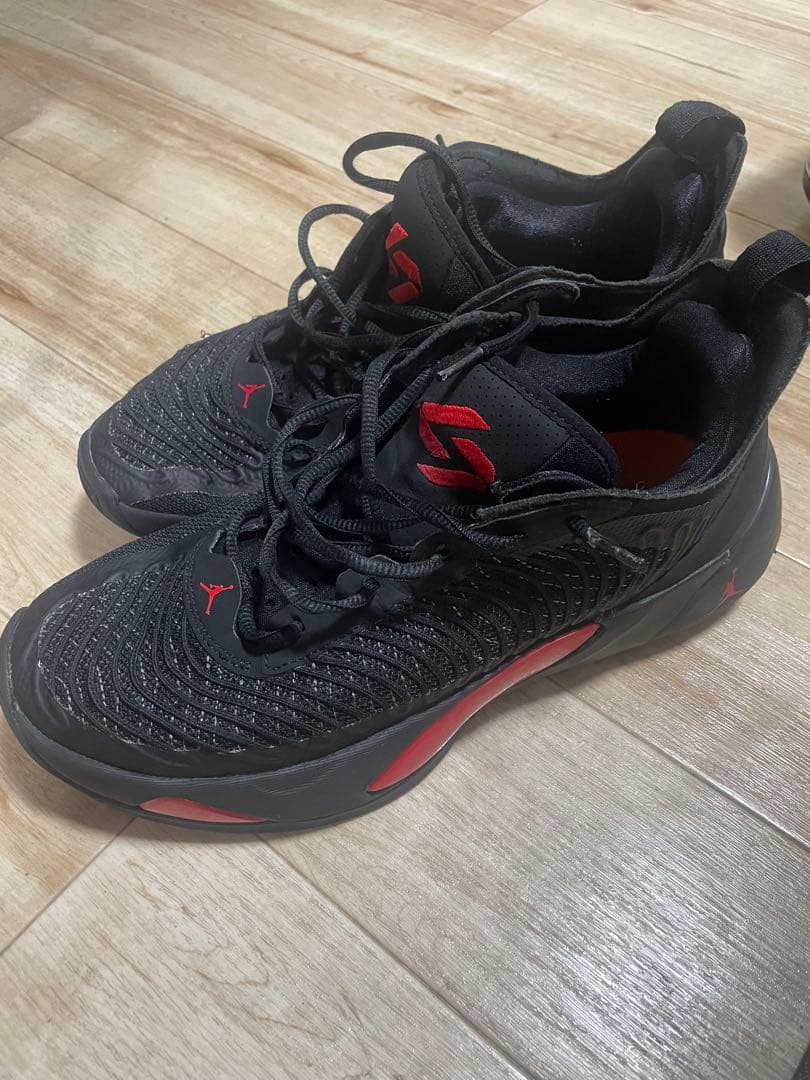 NIKE ジョーダンルカ1のレッドとブラックのセット