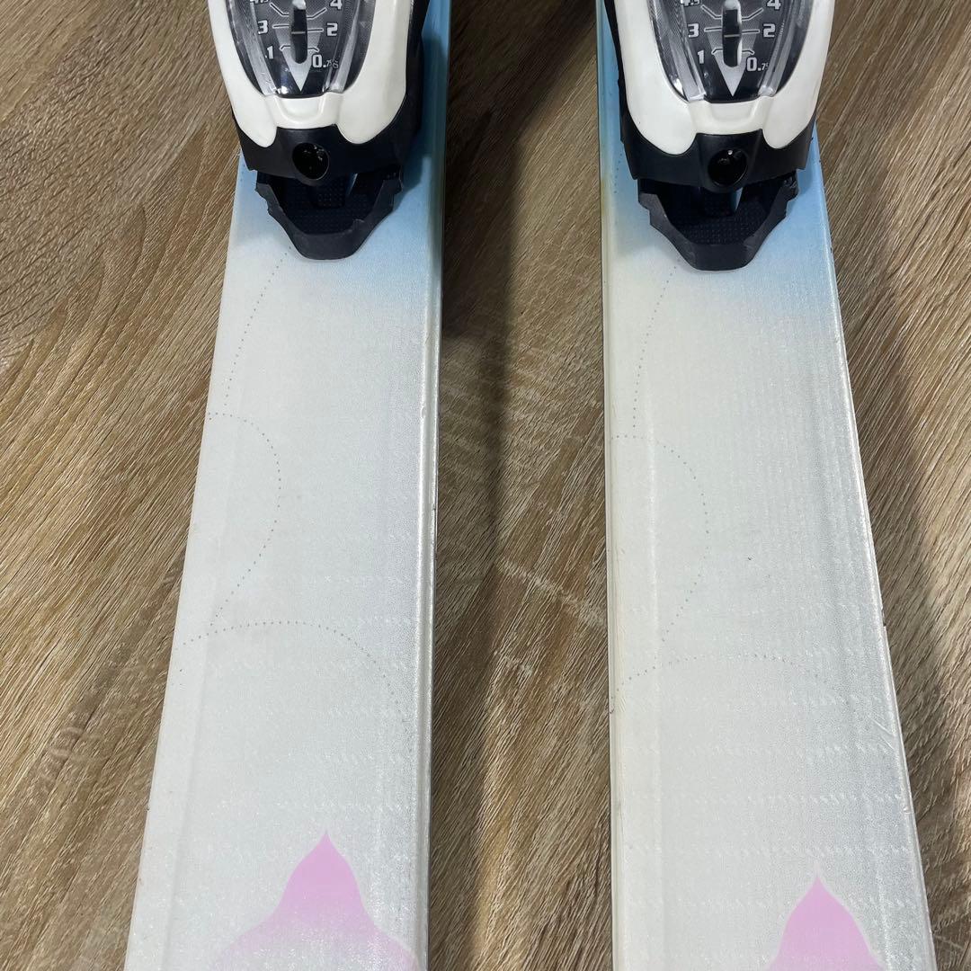 K2 136cm BIGHORN23/23.5cmストック付きスキーセット