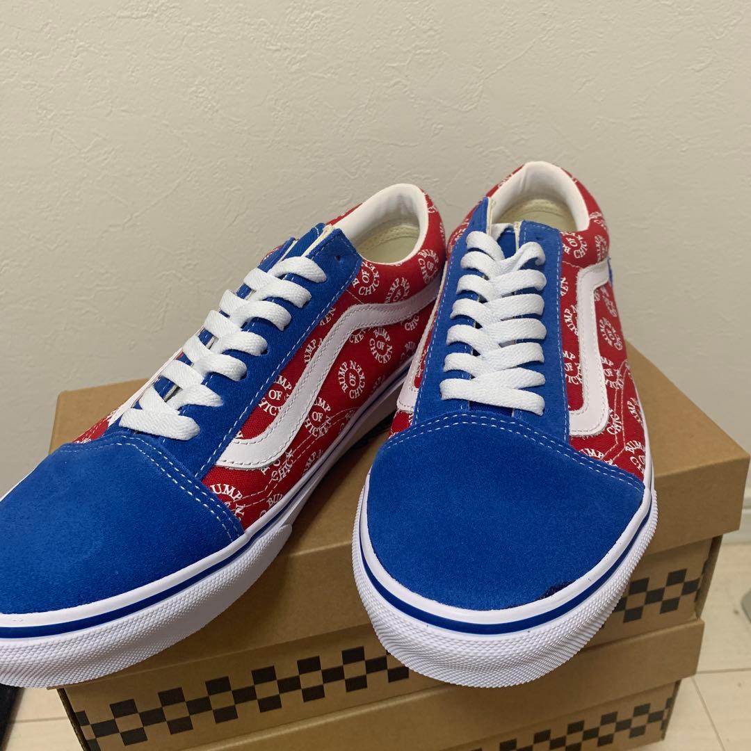 Vans OLD SKOOL V36CF BUMP ブルー/レッド 26.5cm