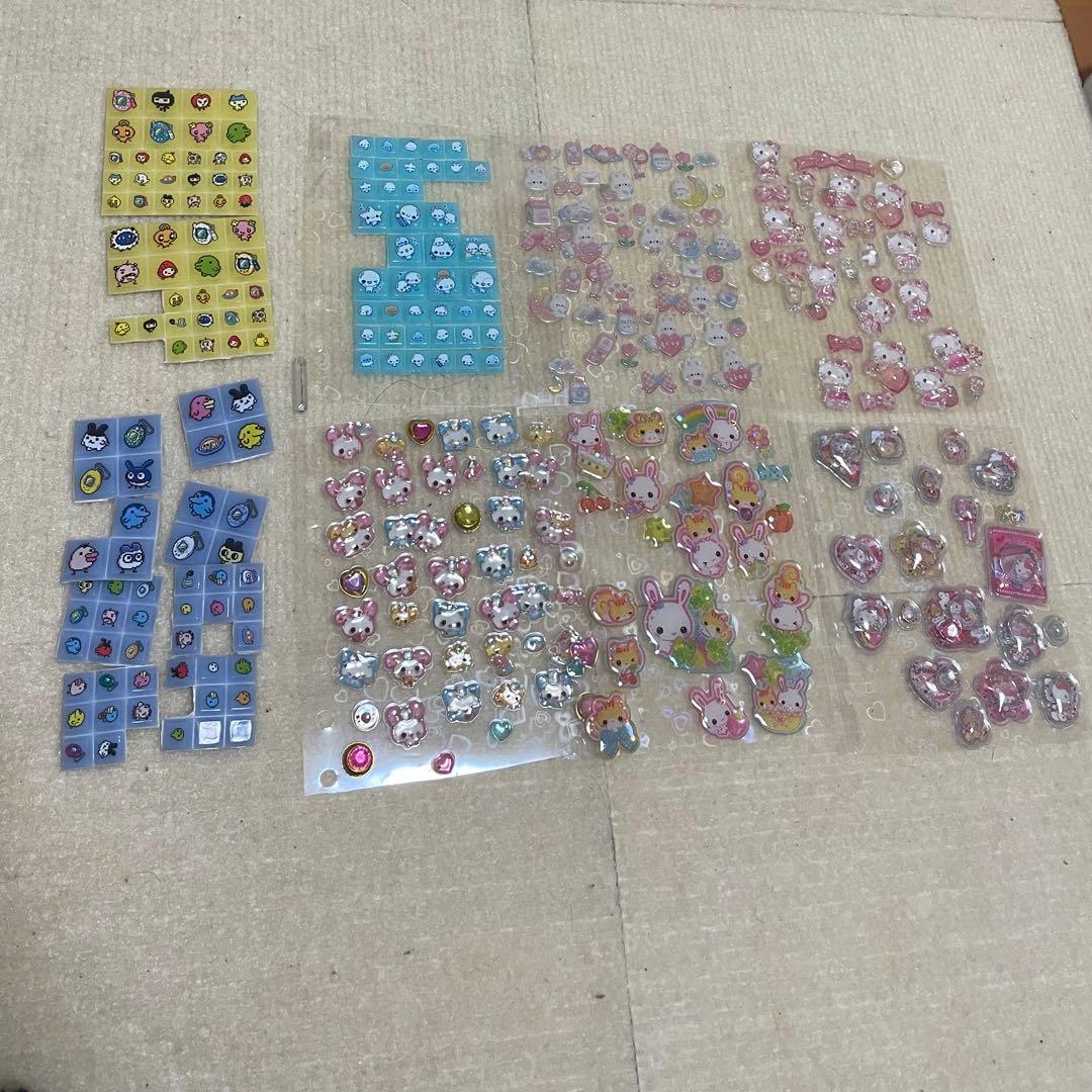 シール帳完成品5冊　たまごっち　あわわ　ボンボンドロップシール　ドロップシール