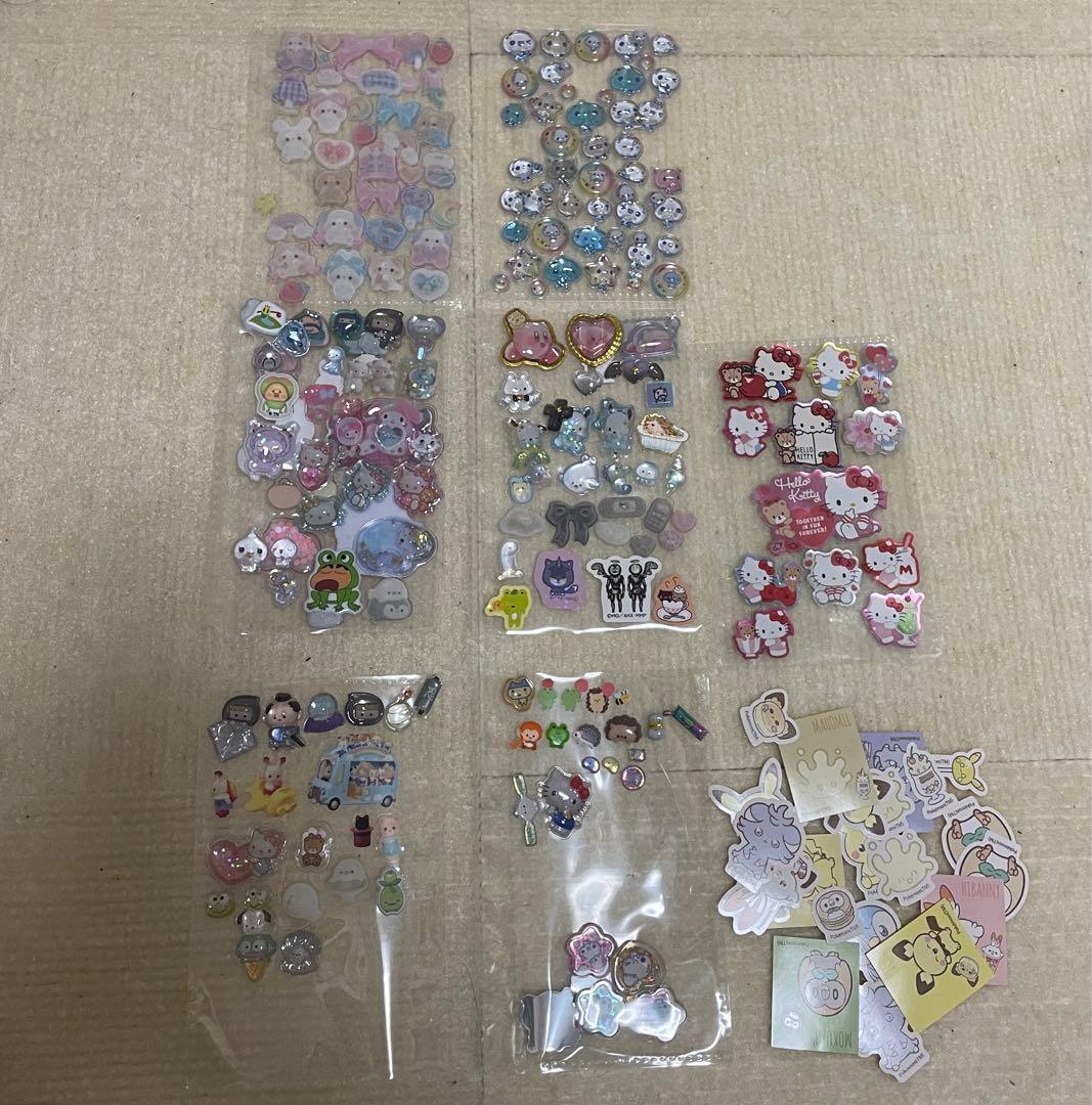 シール帳完成品5冊　たまごっち　あわわ　ボンボンドロップシール　ドロップシール