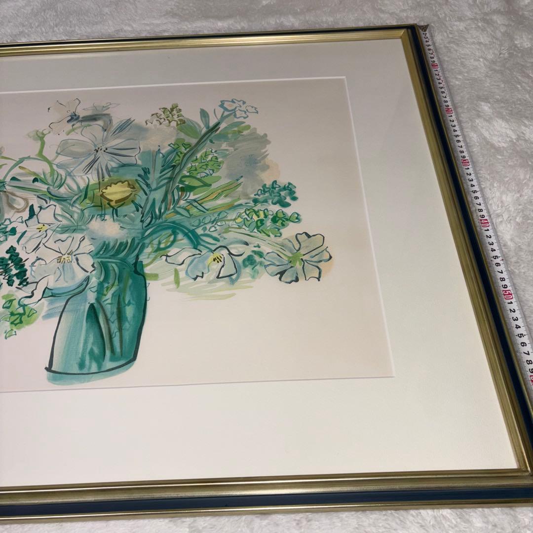 【大型作品】花瓶リトグラフ　Raoul DUFY ラウル デュフィ