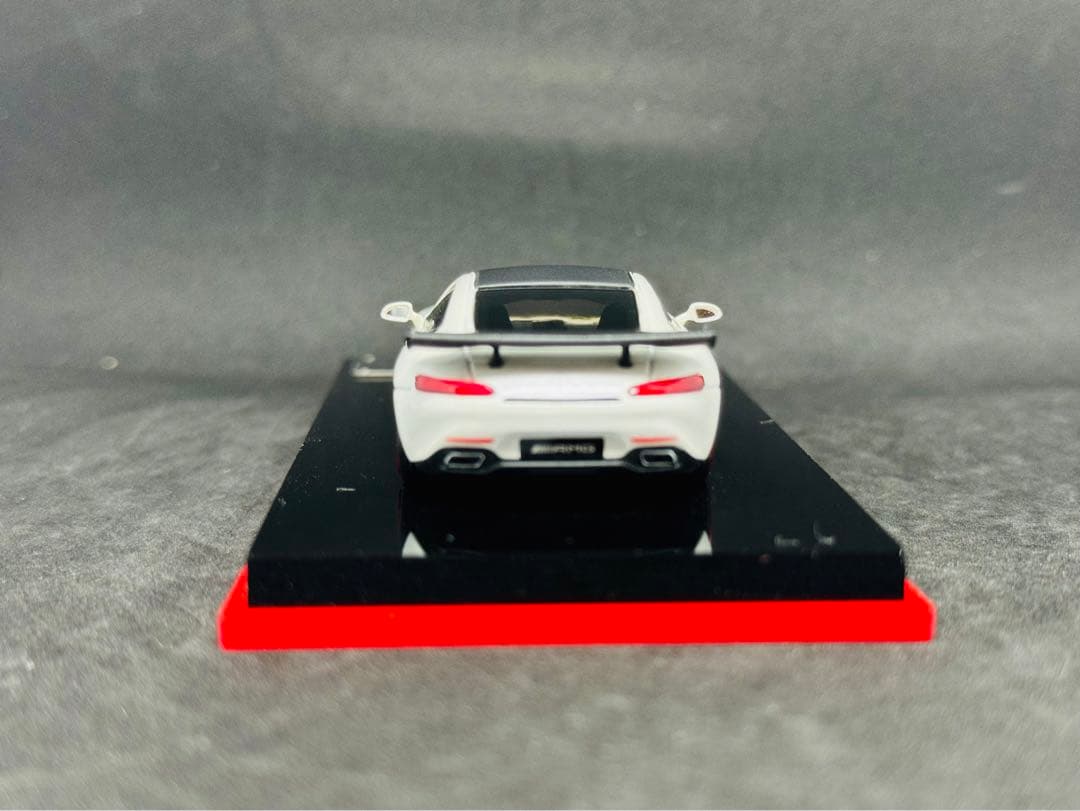 scale mini LBWK ベンツ　AMG GTS ホワイト 1/64