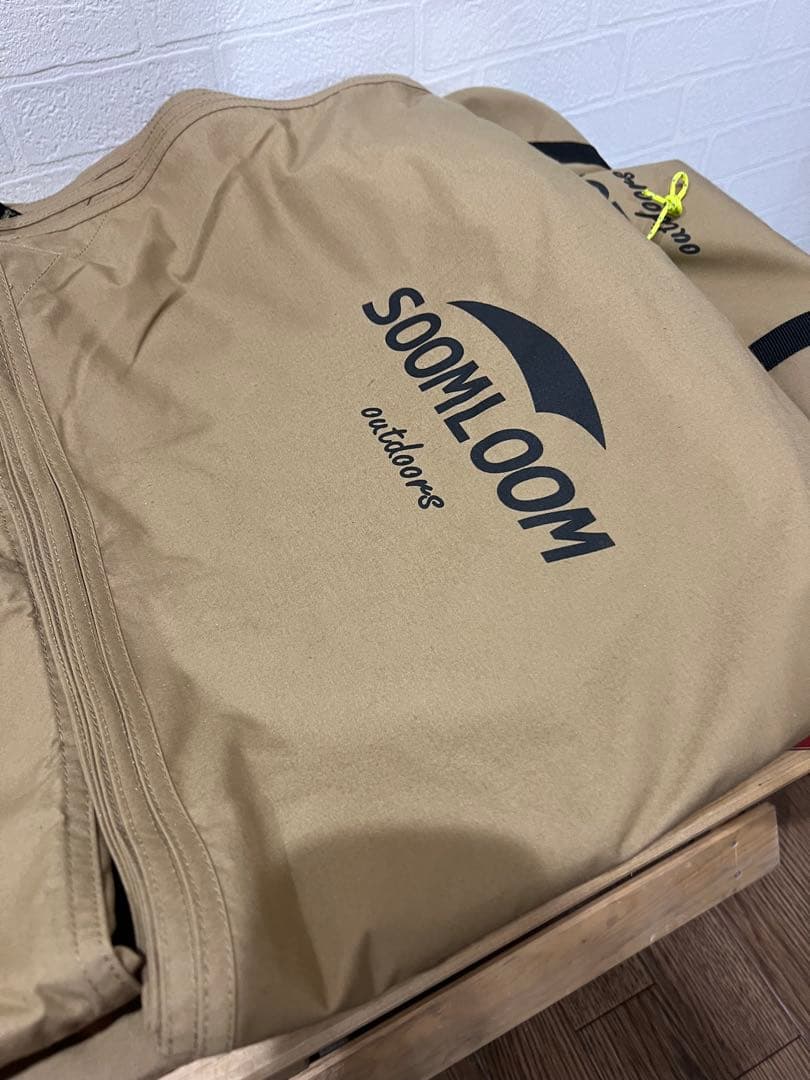 【一回使用美品】SoomloomレクタタープAdranus 4.0ｍX2.9ｍ