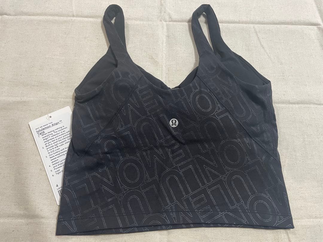 新品 ルルレモン Align Tank （サイズ4）