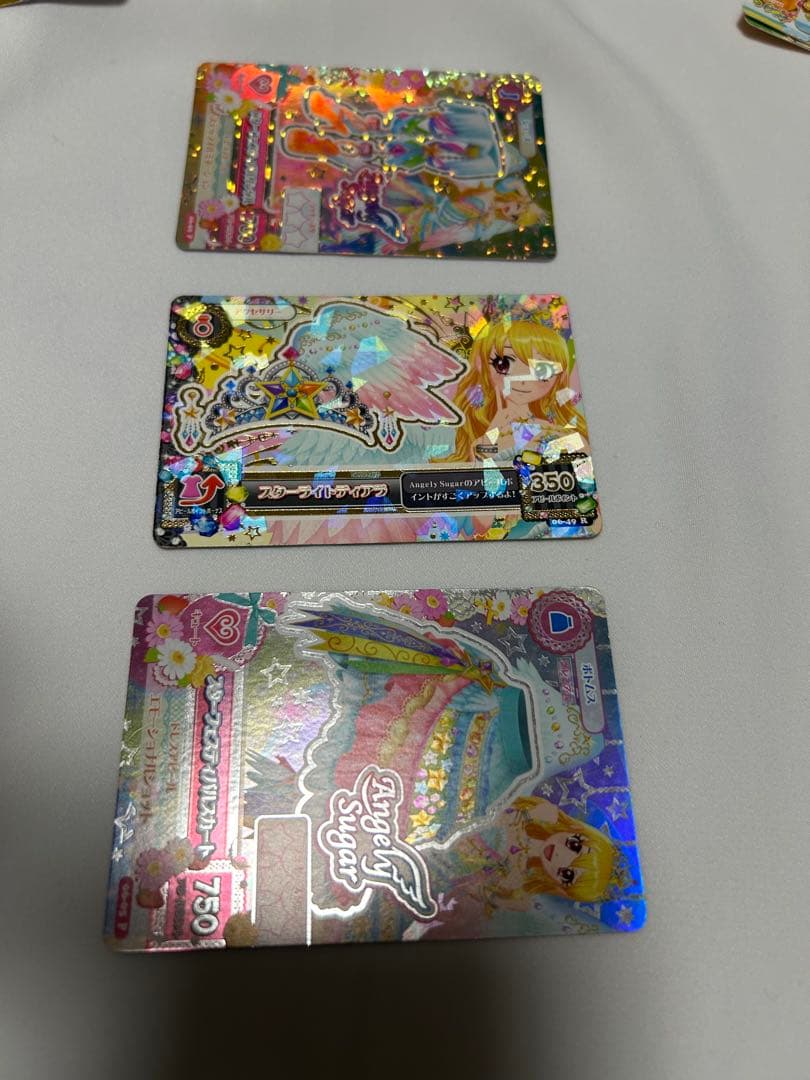アイカツカードセット（750, 700, 350, 250ポイント）
