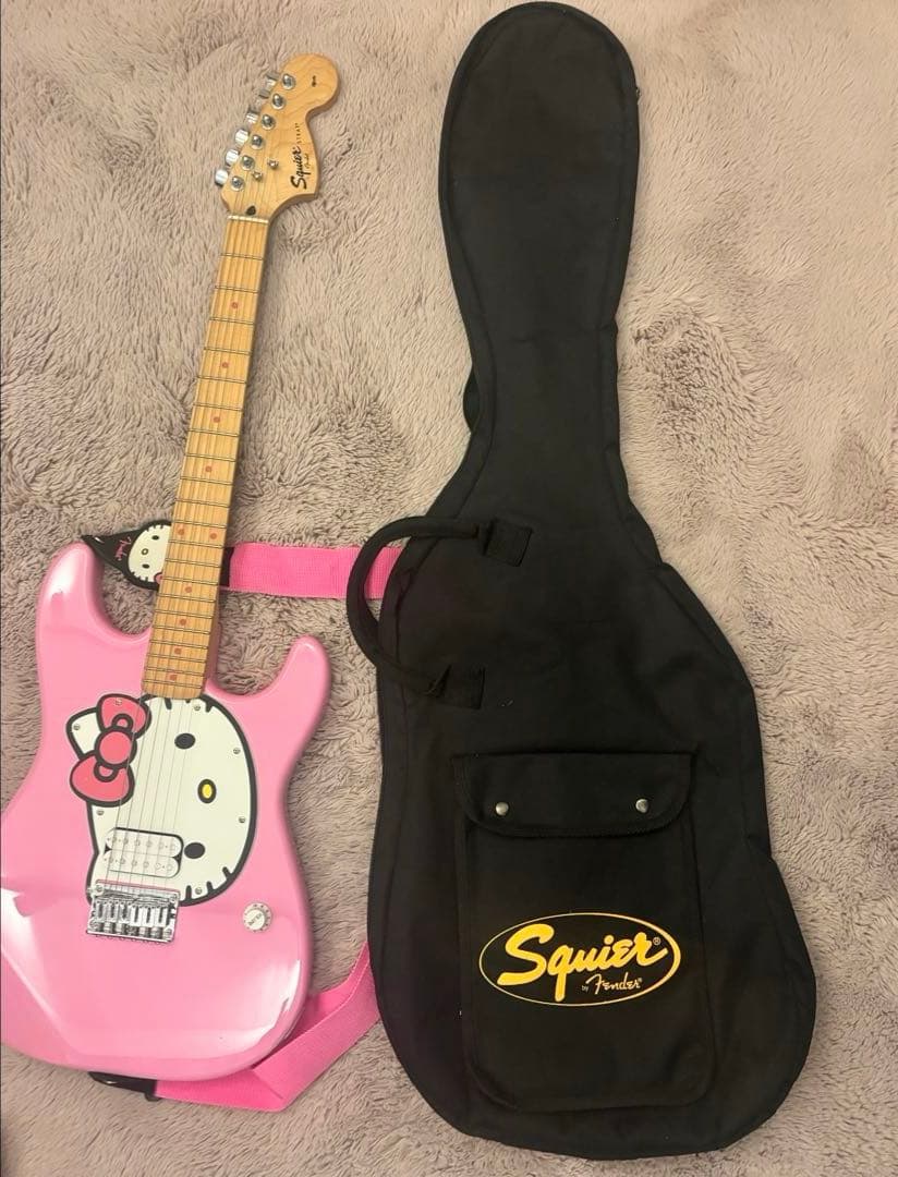 【レア】Fender Hello Kitty 2005 エレキギター【超美品】