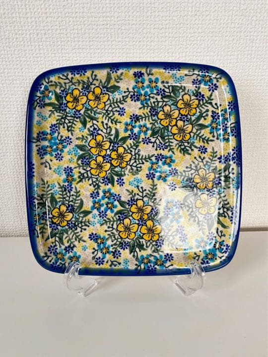 ポーリッシュポタリー ポーランド食器 皿 1枚