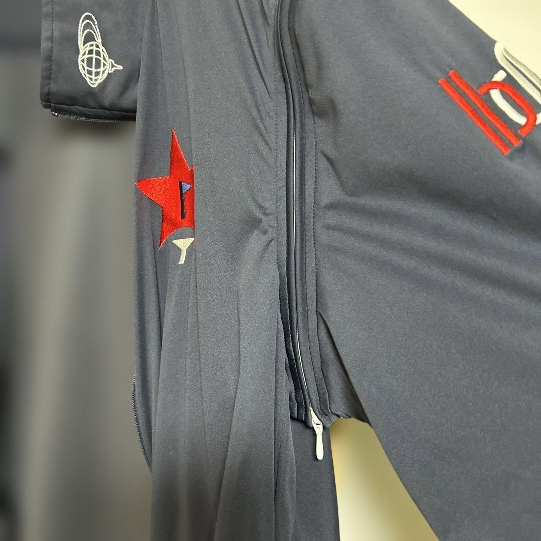 ビームスゴルフジャケット（size:Ｍ　color:navy）