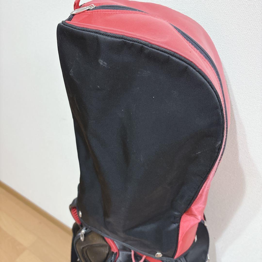 K463 TaylorMade キャディバッグ 黒赤