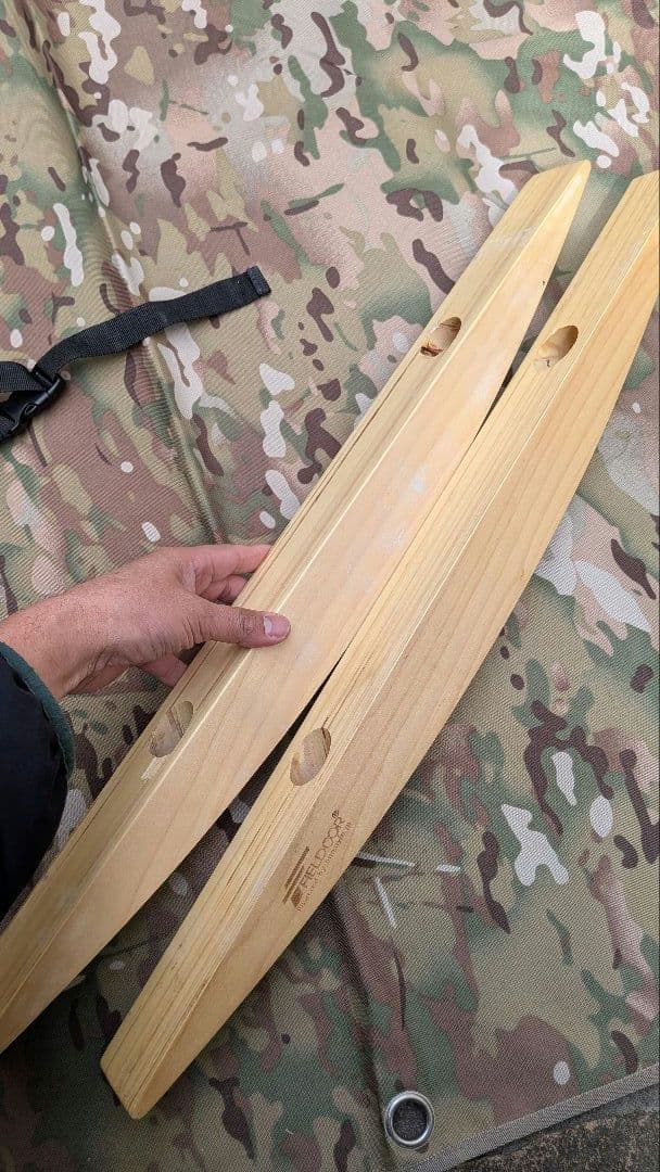 FIELD DOOR ポータブルチェア ハイバック　ロックベース付