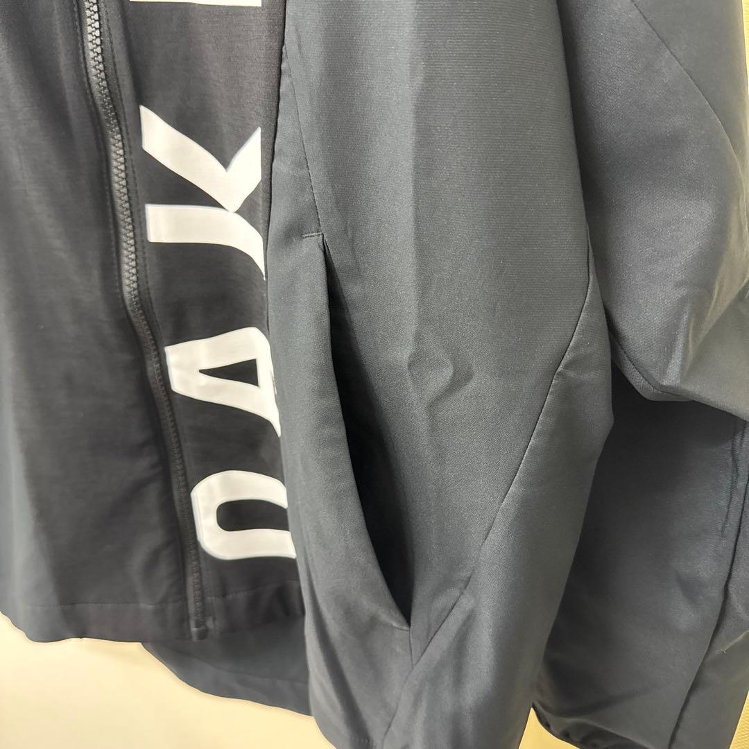 新品OAKLEY ブラック フルジップジャケット　JPN L