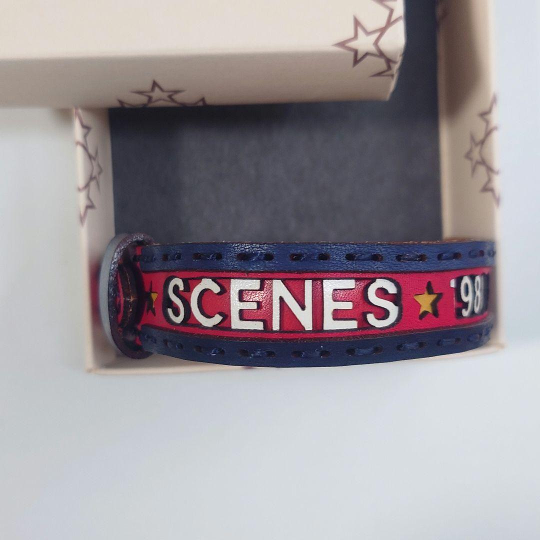 B'z OJAGADESIGN SCENES レザー ブレスレット