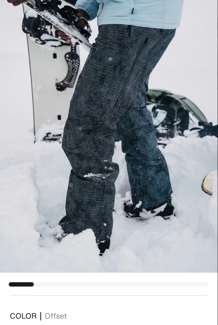 【中古】Burton バートンAK GORE-TEX swash パンツMサイズ