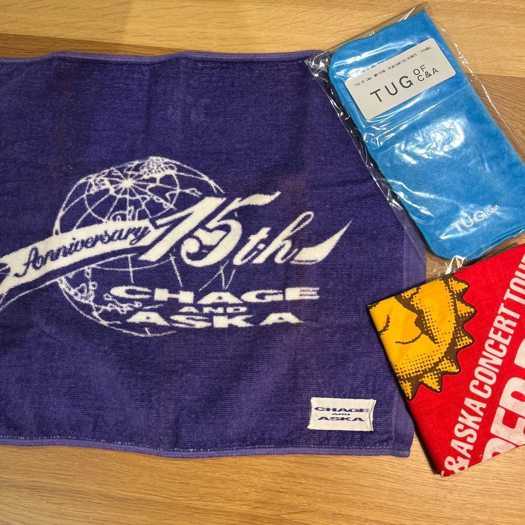 CHAGE&ASKAチャゲアス チャゲ&飛鳥 グッズ　ピンバッジ　ドッグタグ