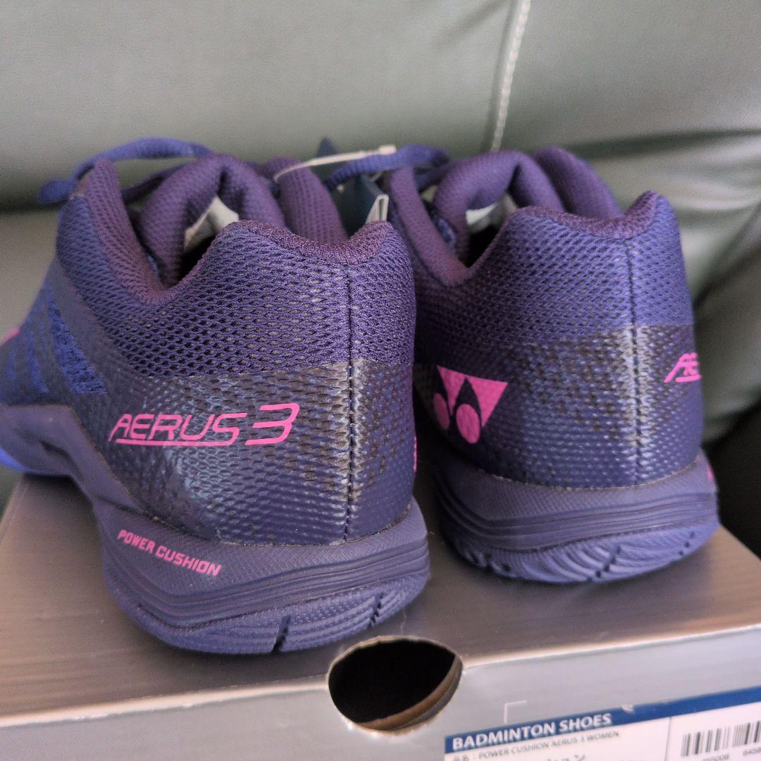 YONEX SHBA3L22.5cmバドミントンシューズネイビーブルー