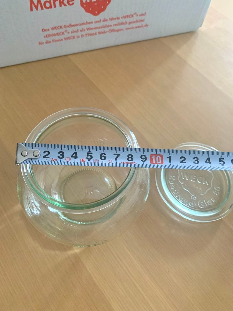 WECK ガラス保存容器 6個セット