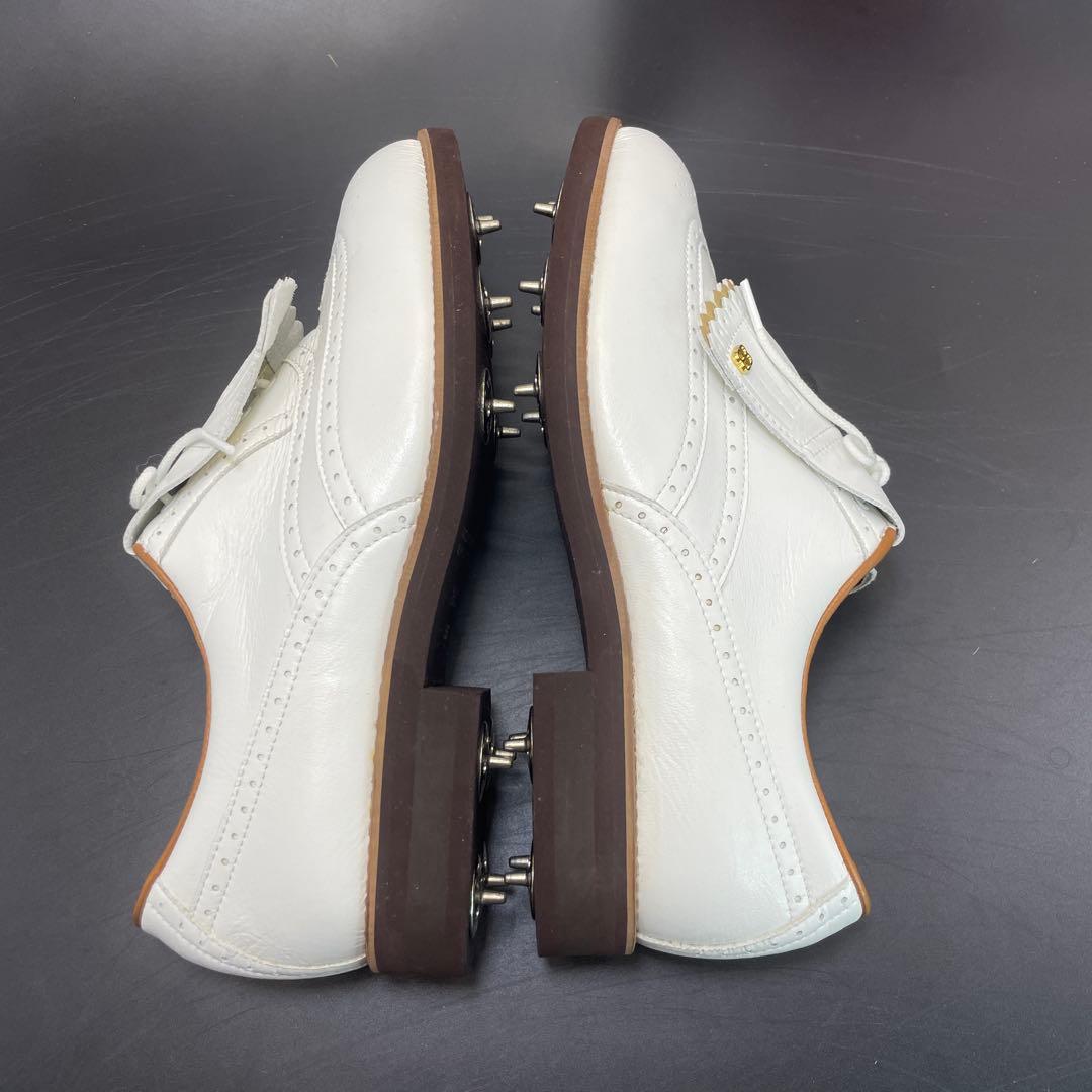 バレンシアガ　BALENCIAGA キルトタッセル付きゴルフシューズ　23.5㎝
