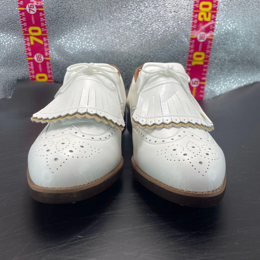 バレンシアガ　BALENCIAGA キルトタッセル付きゴルフシューズ　23.5㎝