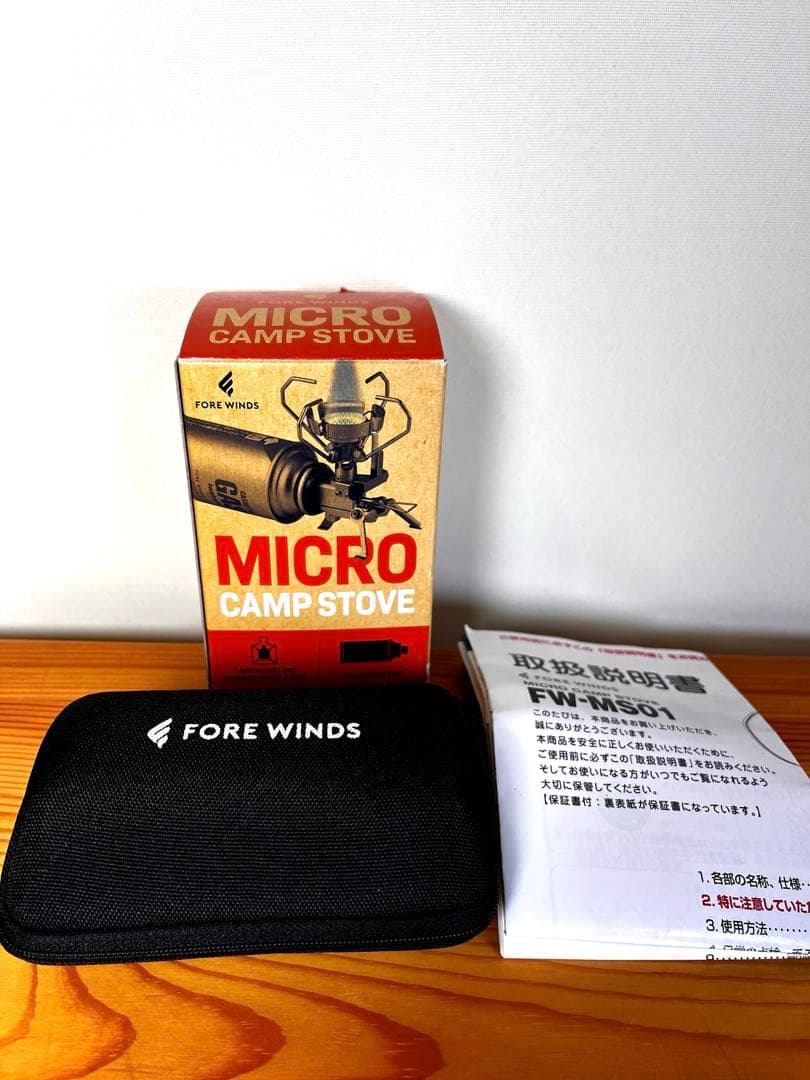 【未使用】 FORE WINDS MICRO CAMP STOVE