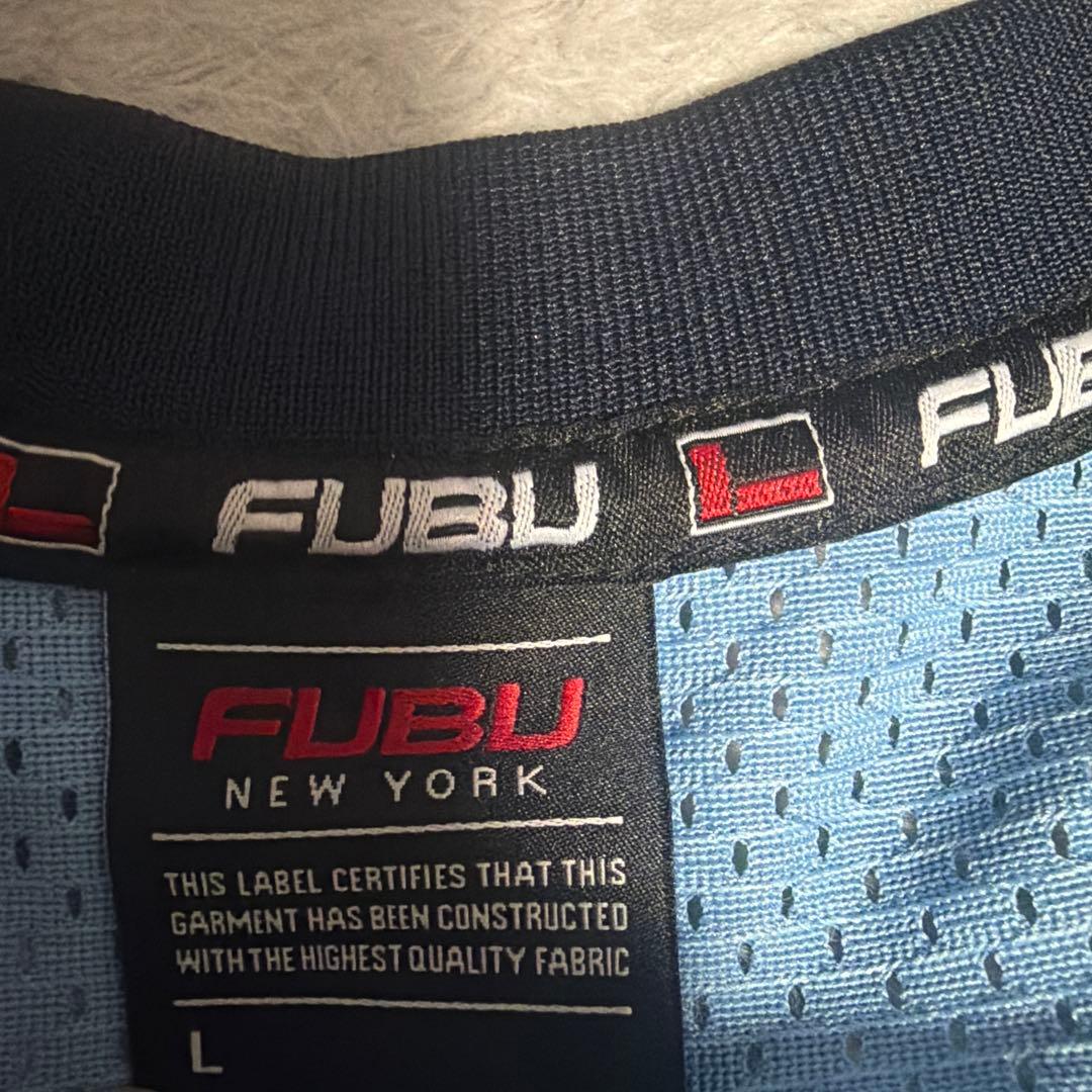 FUBU タンクトップ L ライトブルー