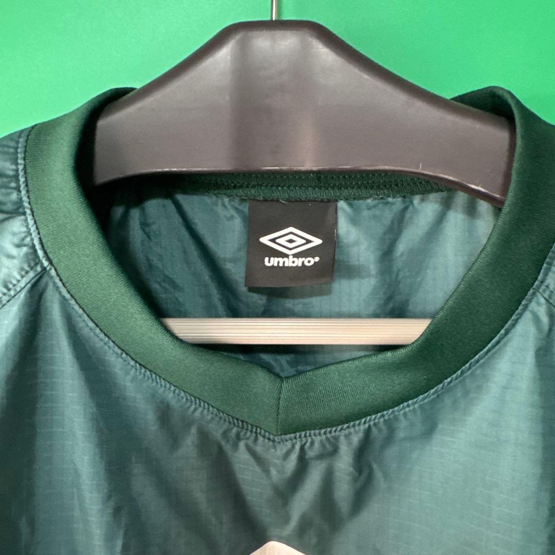 umbro ウィンドブレーカー ダークグリーン/イエロー