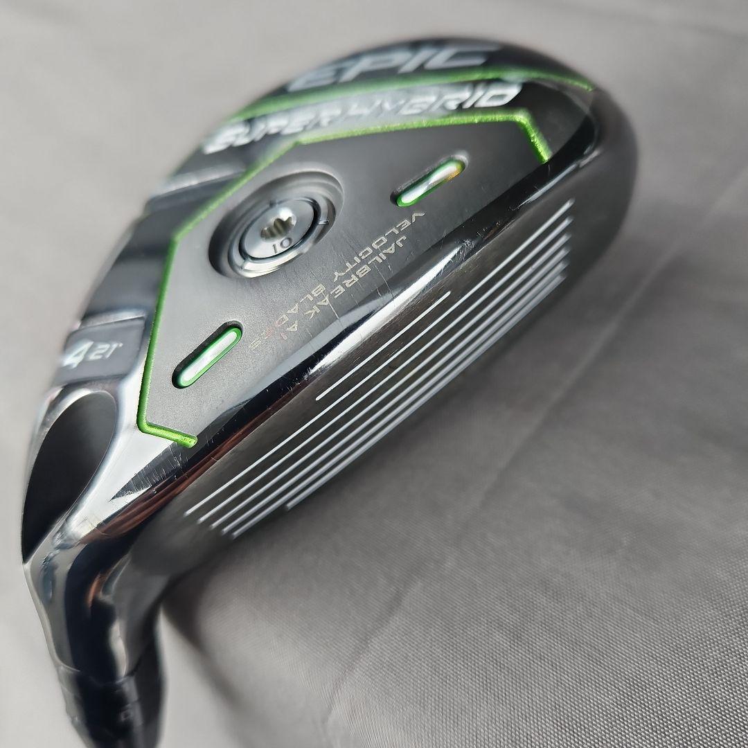 美品　EPIC SUPER HYBRID 4番 21度　純正ディアマナ55S