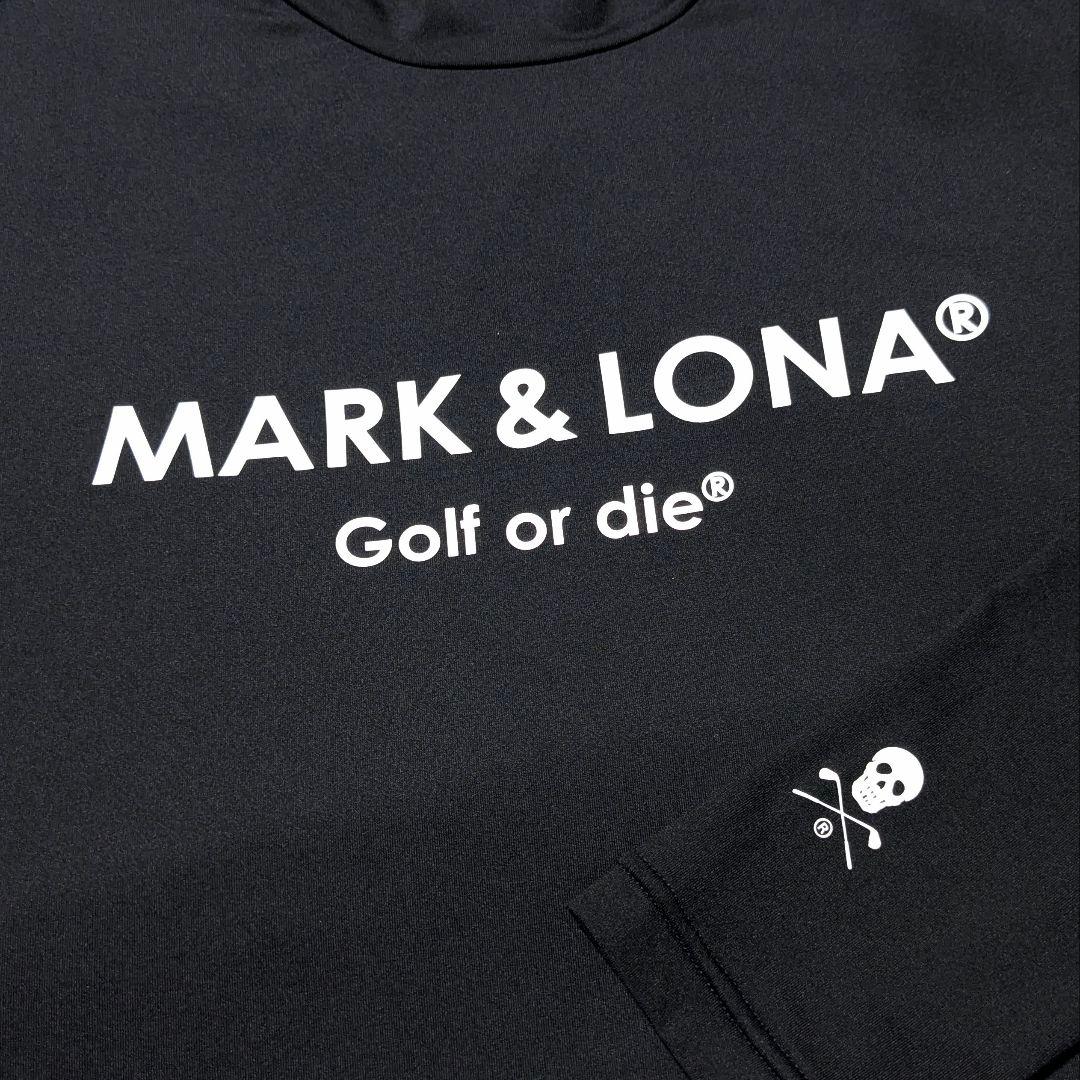 ■MARK & LONA モックネック インナーシャツ 黒48 木村拓哉■