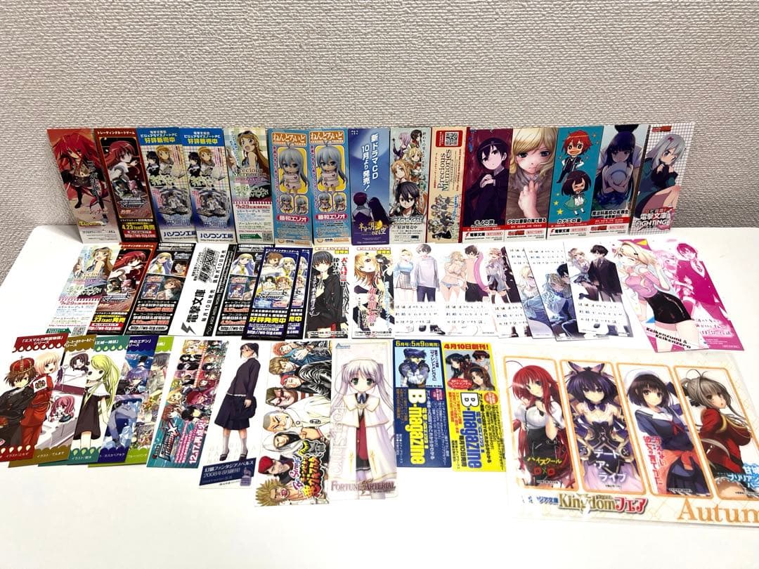 d*7様 アニメグッズ大量まとめ　非売品　下敷き　クリアファイル他　約200点以