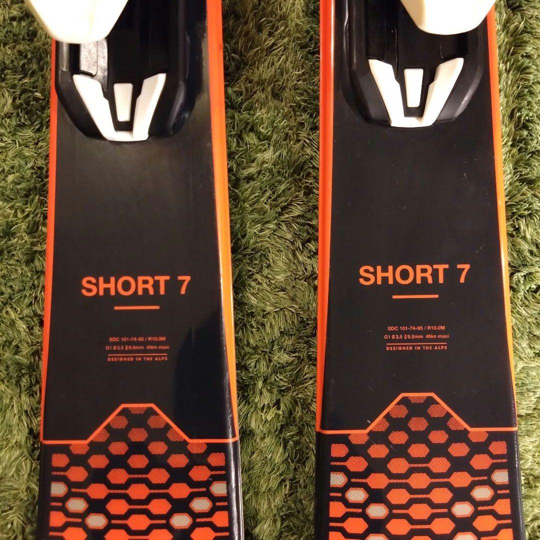 すぐ滑れる！ROSSIGNOL SHORT 7 ショートスキーセット 美品