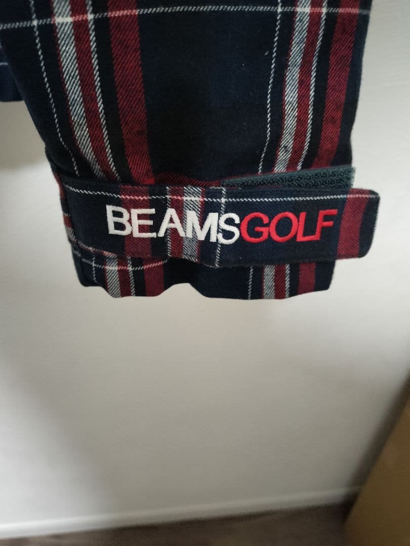 BEAMS GOLF チェックダウンブルゾン ビームスゴルフ