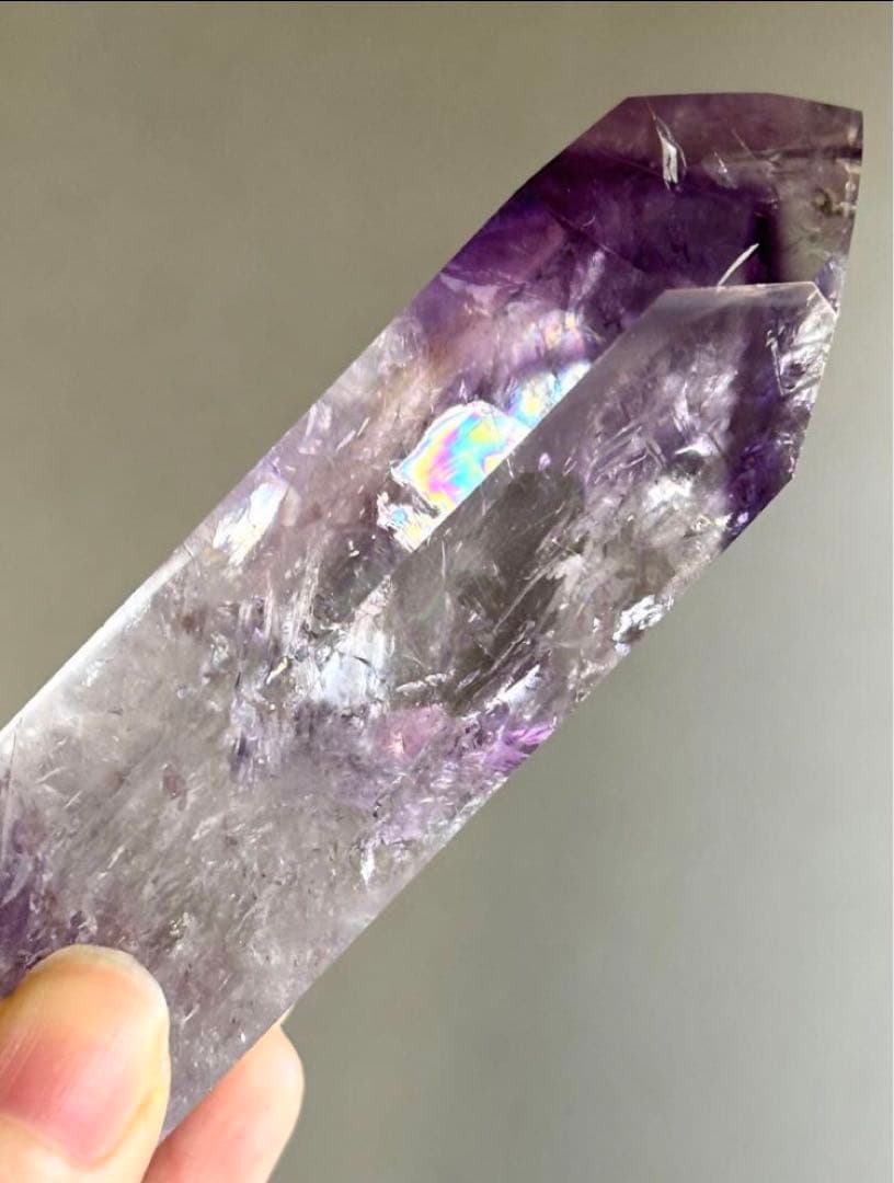 kei cosmos様　3点おまとめ　BIG ファントムアメジスト虹　タワー