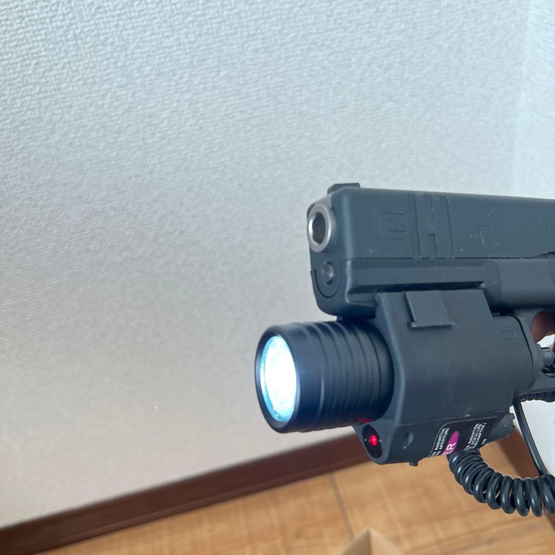 CQフラッシュ & LED +ドットサイト