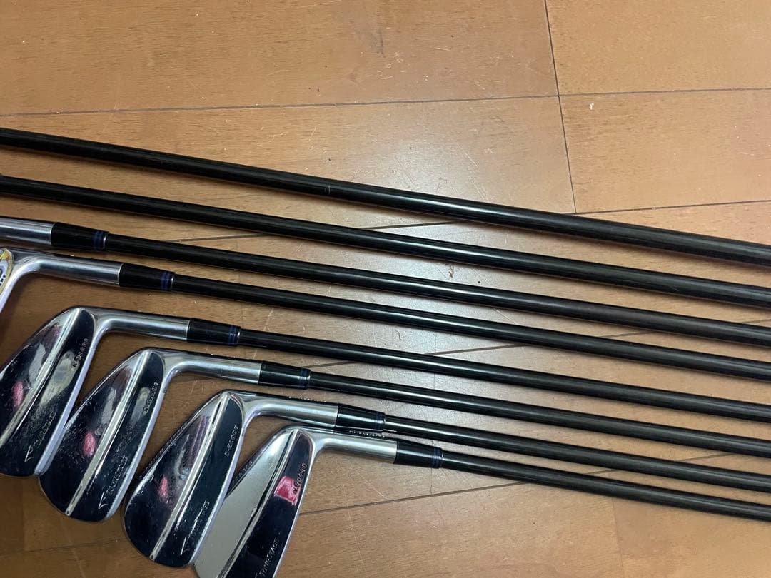 TOUR STAGE X-BLADE アイアン8本セット メンズ カラーグリップ