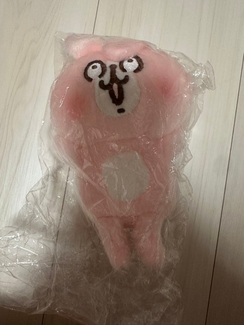 レア　カナヘイの小動物　ピスケとうさぎ　ぬいぐるみ　びっくり
