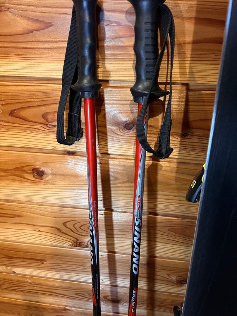 SALOMON　サロモン　スキー板　X-DRIVE 8.3　176cm　ストック