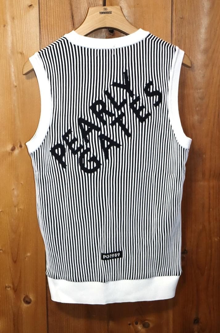 新品 パーリーゲイツ ニットベスト (4/M) Ⓗ