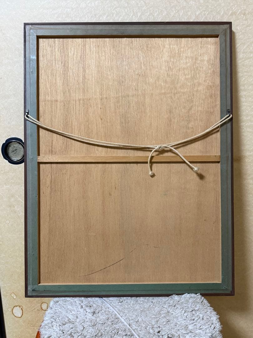 竹久夢二木版画 憩い