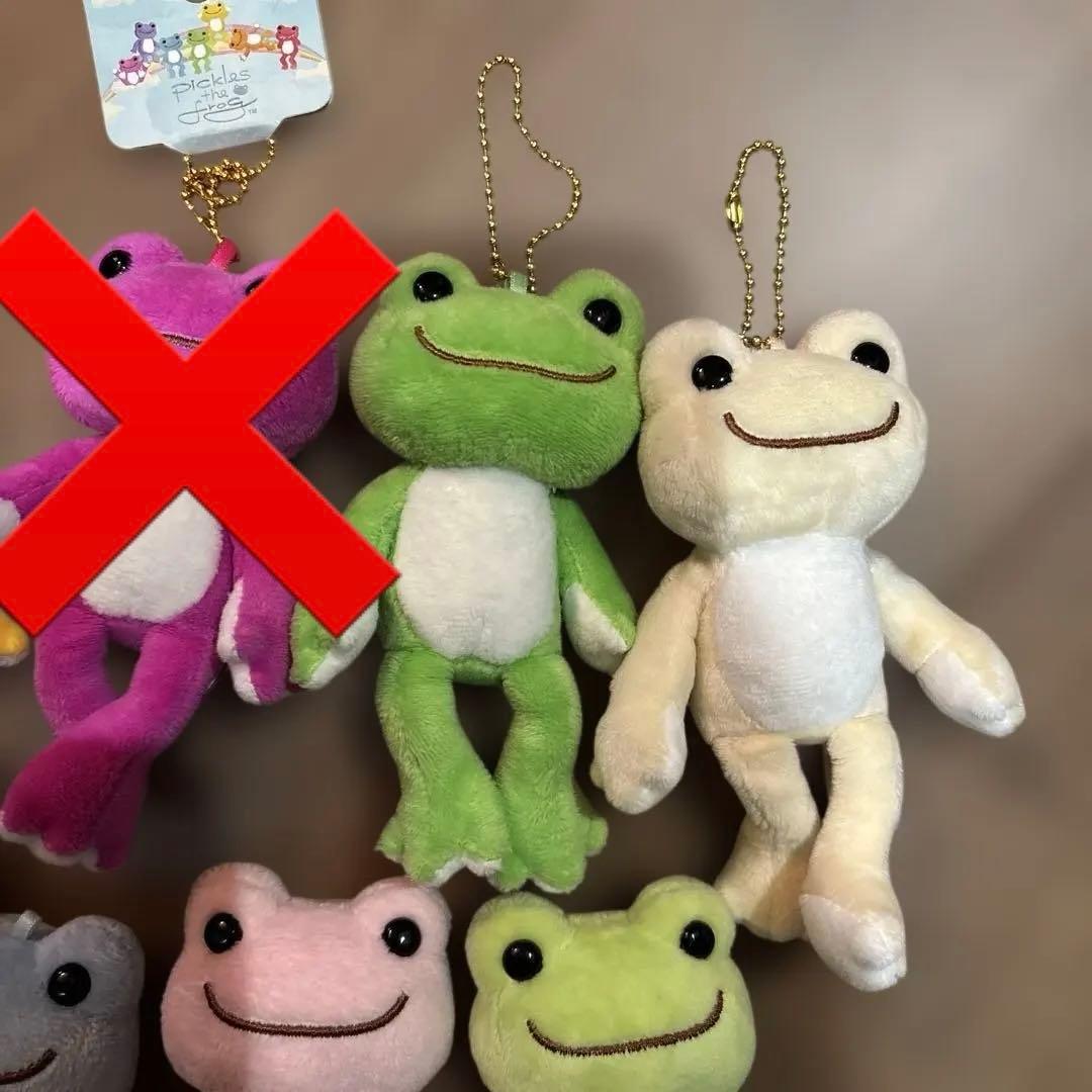 かえるのピクルス　にじいろピクルス　マスコット