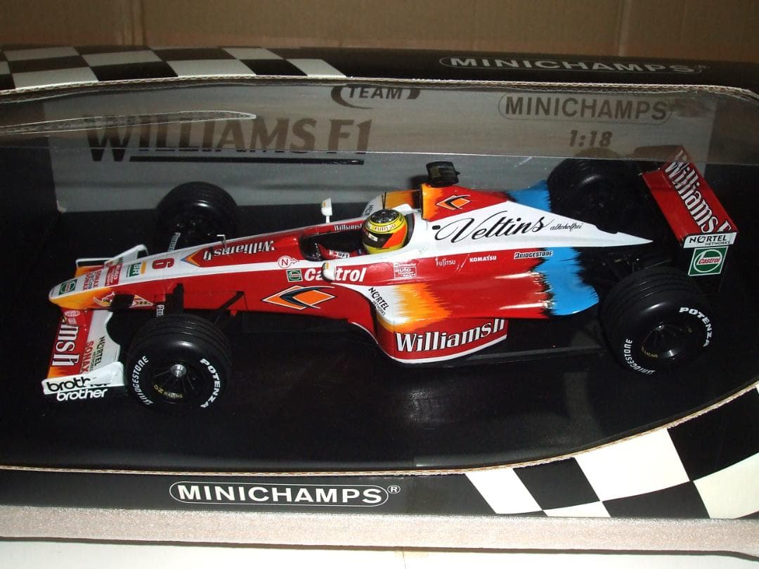 ウィリアムズ　FW２１　１９９９　Rシューマッハ　#６　ミニチャンプス　１／１８