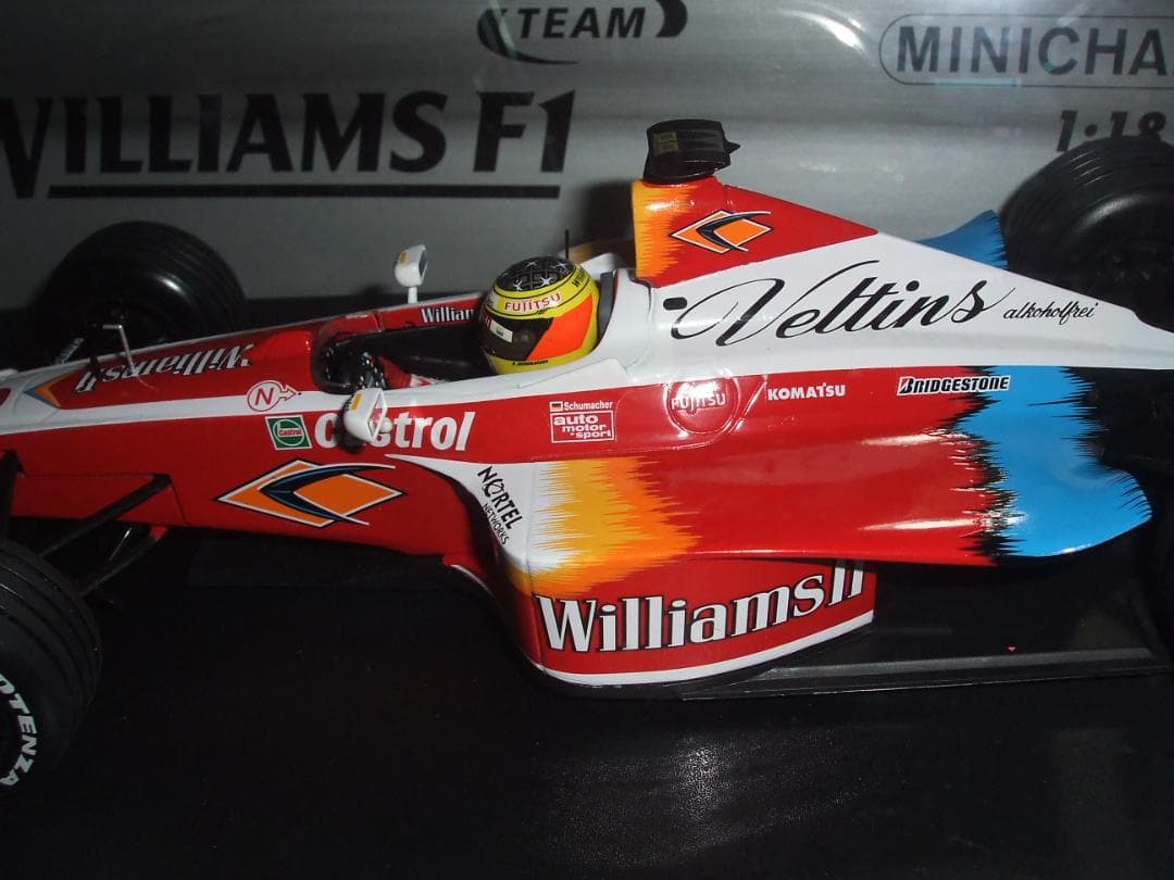 ウィリアムズ　FW２１　１９９９　Rシューマッハ　#６　ミニチャンプス　１／１８