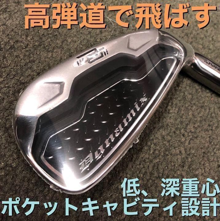 ★ヘッド6個セット★強反発で飛ぶ★ ダイナミクス アイアン カスタム用ヘッド単品