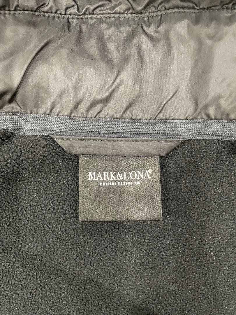 MARK&LONA CODE フーディートップ ブラック サイズM