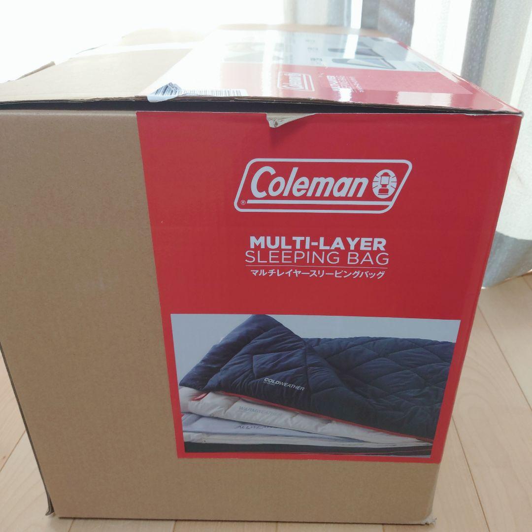 新品未使用 コールマン 寝袋 マルチレイヤースリーピングバッグ