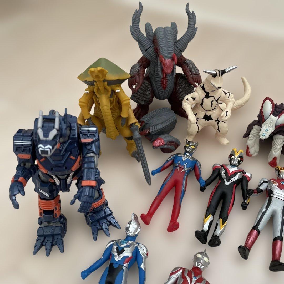 ウルトラマン 怪獣 フィギュア ソフビ おもちゃ DXアースガロン まとめ売り