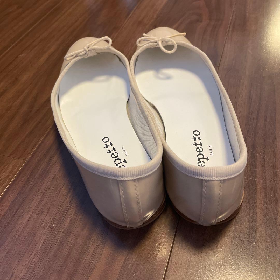 Repetto ベージュ バレエシューズ 37(23センチ)