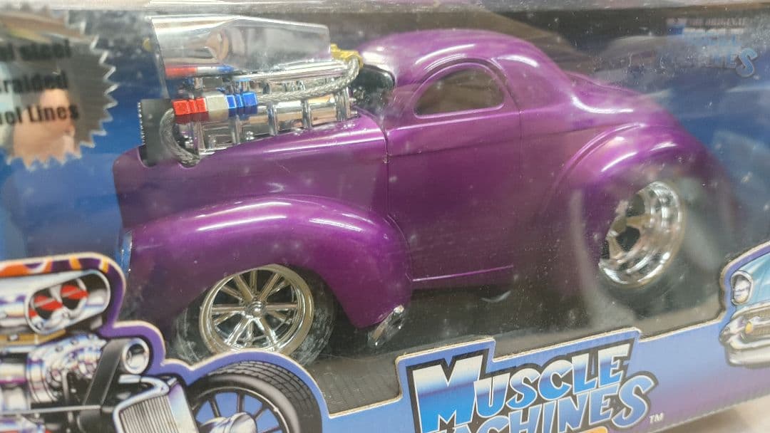 Muscle Machines '41 Willys Coupe パープル紫