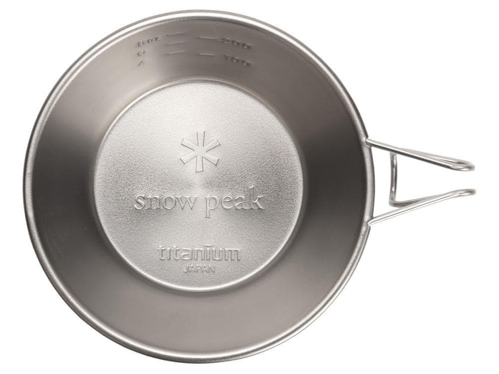 【新品４個セット】スノーピーク・ チタン・シェラカップ