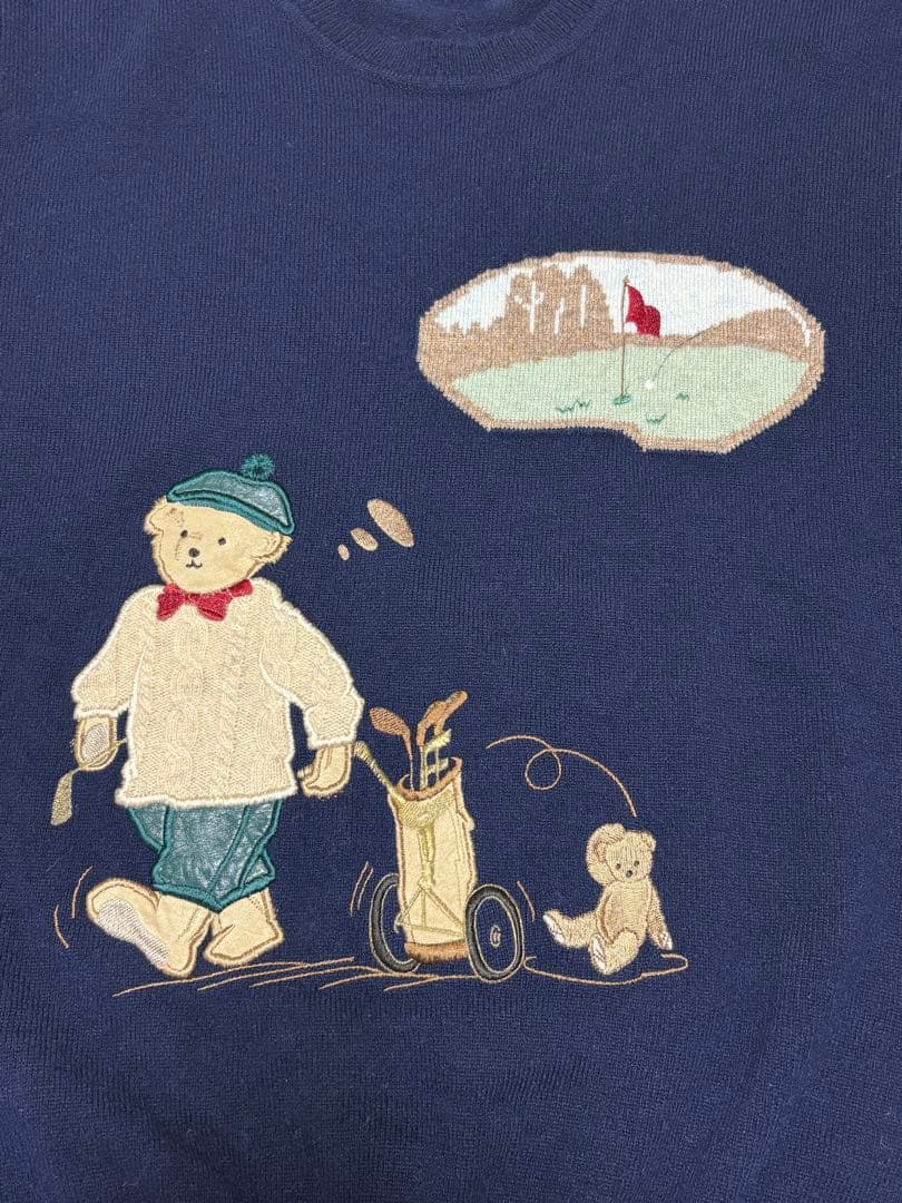【早い者勝ち！】バーバリー ウール&カシミアセーター　メンズ サイズL