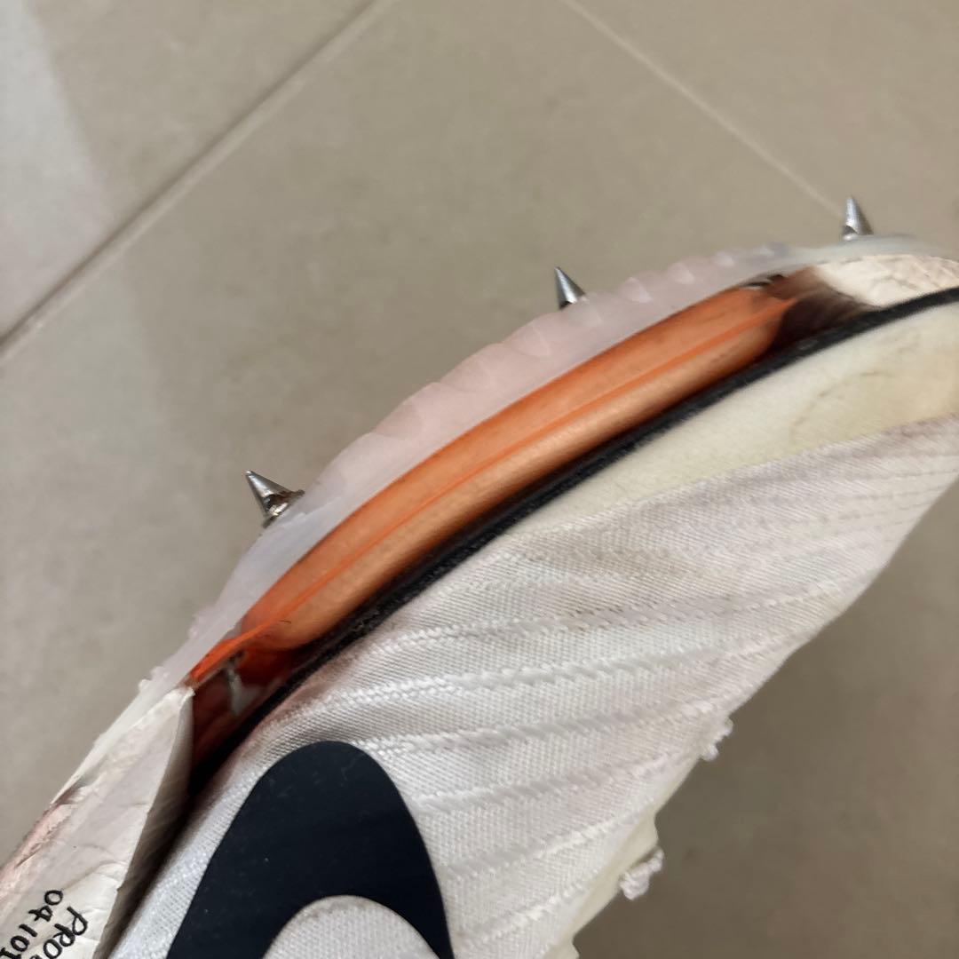 Nike マックスフライ2 26.5cmスパイクシューズ ホワイト/ブラック